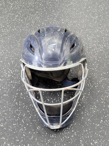 Used Easton FUNDAMENTAL Catchers Helmet w/Mask Navy Blue LG 11849-S000037985