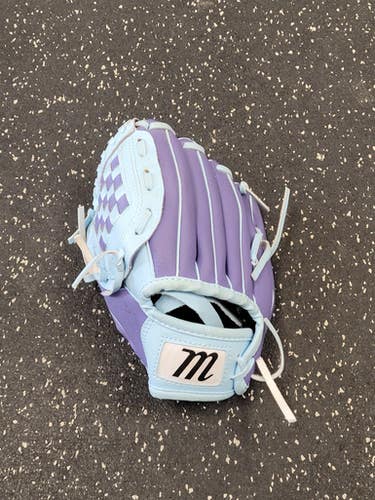 Used Marucci YOUTH BACKYARD GLOVE BB/SB Glove LH Throw Carolina Blue 8" 11849-S000037989