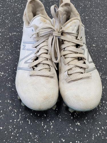 Used New Balance LAX Cleats Mens White Senior 6 11849-S000037976