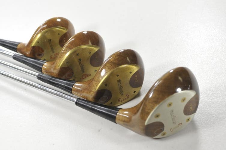 MacGregor MT Tourney TW2 Driver and #3, #4, #5 Fairway Woods Regular RH #214090