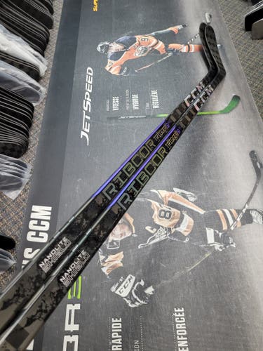 2 PACK | P28 | 85 Flex NEW! Senior CCM Ribcor Trigger 9 Pro Left Hand Hockey Stick NHL Pro Stock