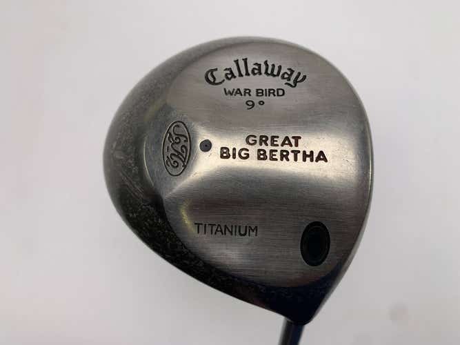 Callaway Big Bertha Warbird Driver 9* BB UL Stiff Graphite Mens RH
