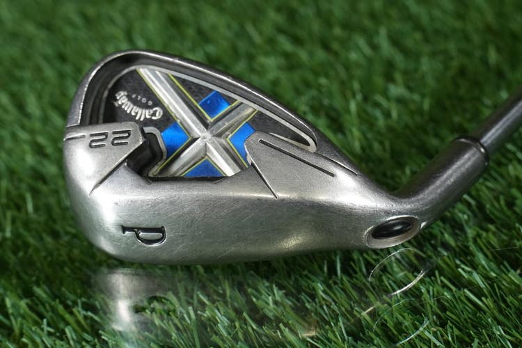 Callaway X-22 Pitching Wedge "P" True Temper Uniflex Steel Shaft Left Handed LH