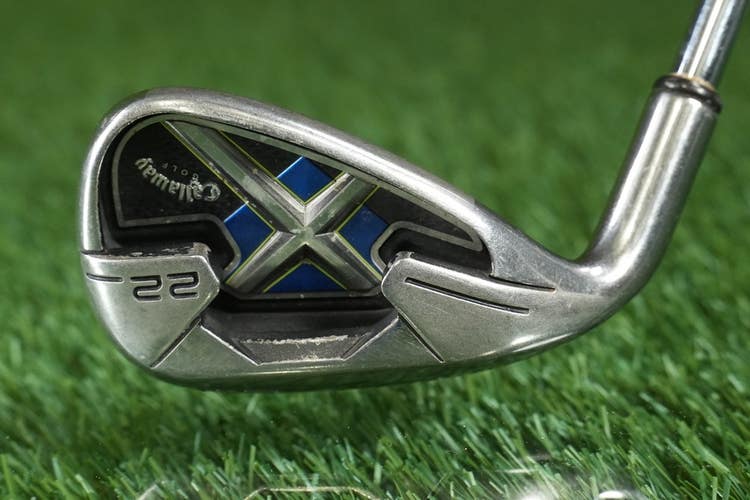 Callaway X-22 9 Iron True Temper Uniflex Steel Shaft Left Handed LH ~ LOOK!!