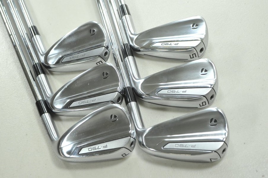 TaylorMade P790 2019 5-PW Iron Set KBS Tour 120g Stiff Flex Right Steel # 210261
