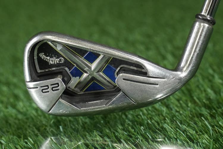 Callaway X-22 7 Iron True Temper Uniflex Steel Shaft Left Handed LH ~ LOOK!!