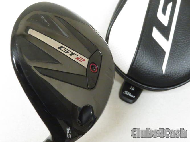 Titleist GT2 Fairway 16.5° HZRDUS Black GEN5 70g 6.0 Stiff Flex +Cover