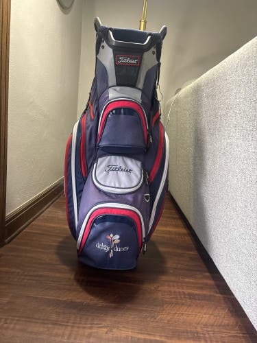 Custom Delray Dunes Titleist Carry Bag (Used) (Insulated Cooler Pocket)