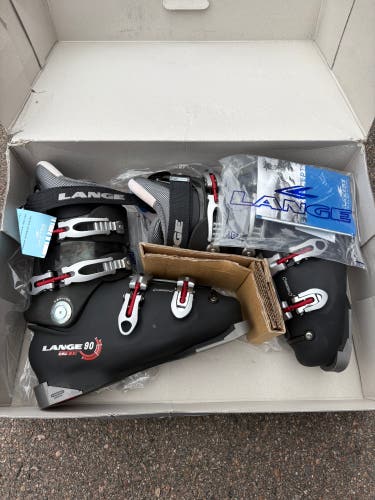Men's Lange CRL 90 Ski Boots | Size 9, 317mm (New)