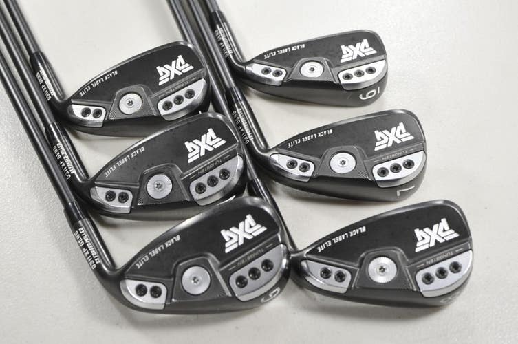 PXG Gen5 0311 XP Black Label Elite 6-W,GW Iron Set Regular Flex KBS MAX # 212958