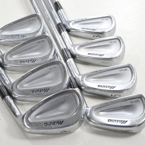 Mizuno MP-60 3-PW Iron Set Regular Flex RH FCM 5.0 Rifle Flighted Steel # 213748
