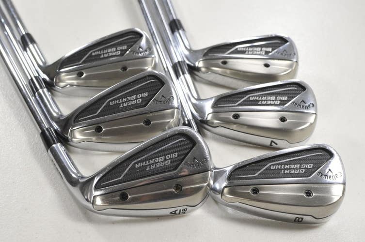 Callaway Great Big Bertha 2023 6-PW,AW Iron Set Stiff Flex Right Steel # 213266
