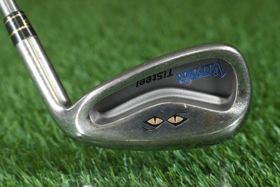 Snake Eyes Viper TiSteel 9 Iron Grafalloy ProCustom Regular Graphite Shaft RH