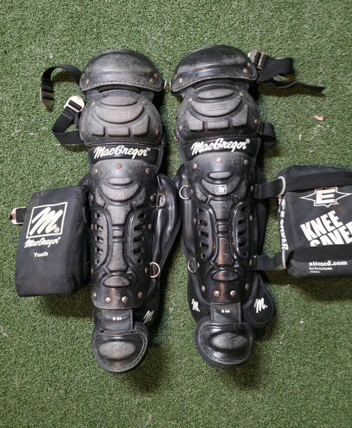 Youth Catcher's Leg Guard Set w/ Knee Savers (Used)