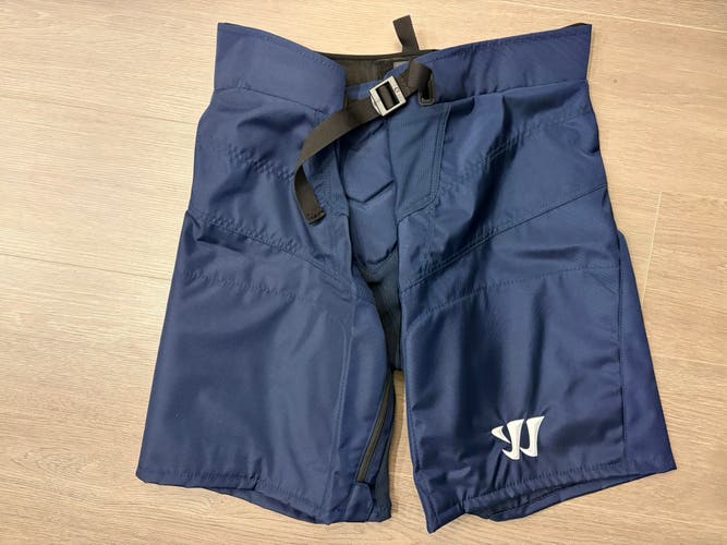 Warrior Covert QRE Pro Girdle/Pants shell Medium Plain Navy - Washington Capitals Pro Stock (New)