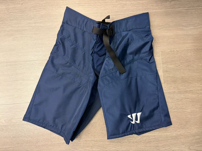 Warrior Covert QRE Pro Girdle/Pants shell Medium Plain Navy - Washington Capitals Pro Stock (New)