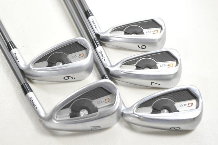 Ping G400 6-W Iron Set Senior R2 Flex Black Dot Right Pro 75g Graphite  # 214055