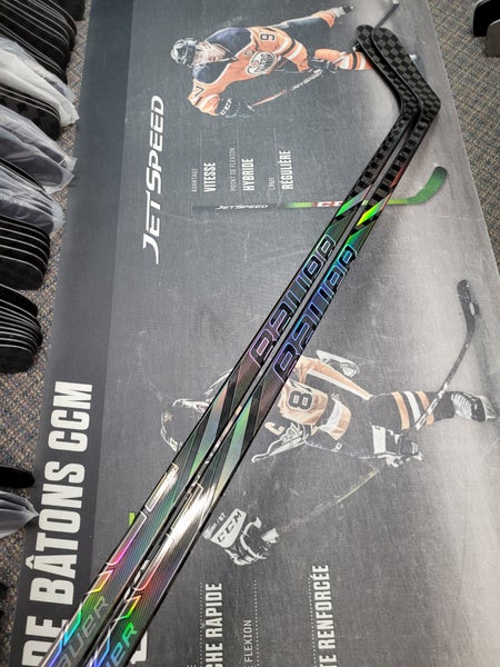 2 PACK | P92 | 95 Flex NEW! Senior Bauer Nexus Tracer Left Hand Hockey Stick NHL Pro Stock (New)