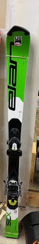 Elan SLX 133 cm Slalom Racing Skis with Evo 9 AC bindings. (Used)