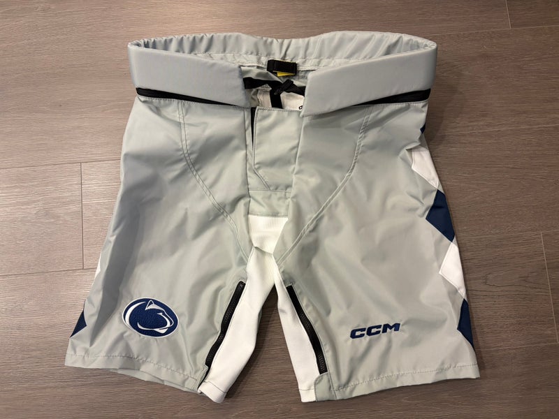 CCM PPPTKC Girdle/Pants shell Medium Grey/White - Penn State University Pro Stock (New)