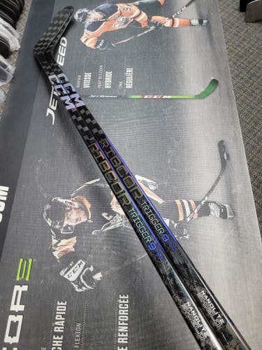 2 PACK | P90M | 90 Flex NEW! Senior CCM Ribcor Trigger 9 Pro Right Handed Hockey Stick NHL Pro Stock