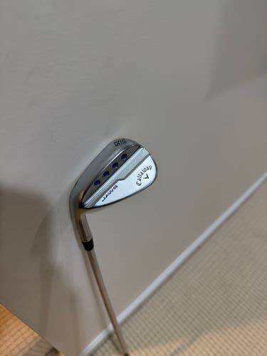 Men's 2024 Callaway Jaws Left Hand Wedge Regular Flex 52 Degree Steel Shaft (Used)