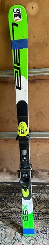 Elan GSX 150 cm Giant Slalom Racing Skis with RC4 Z11 bindings (Used)