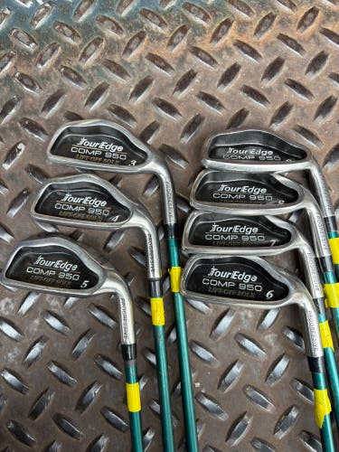 Tour Edge Comp 950 Iron Set (7 Pieces, 3-9) RH | Bob Mann Shafts (Used)