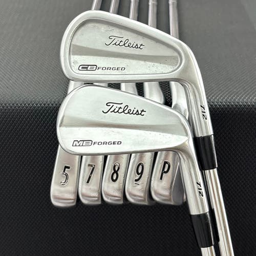 TITLEIST 712 CB/MB COMBO IRON SET 4-P