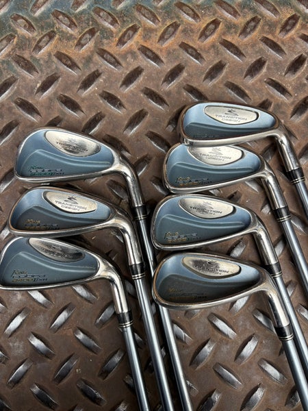 Women's Cobra 3400 I/XH Iron Set (7 Pieces) RH | Cobra YS-5.1 Ladies Flex Shafts (Used)