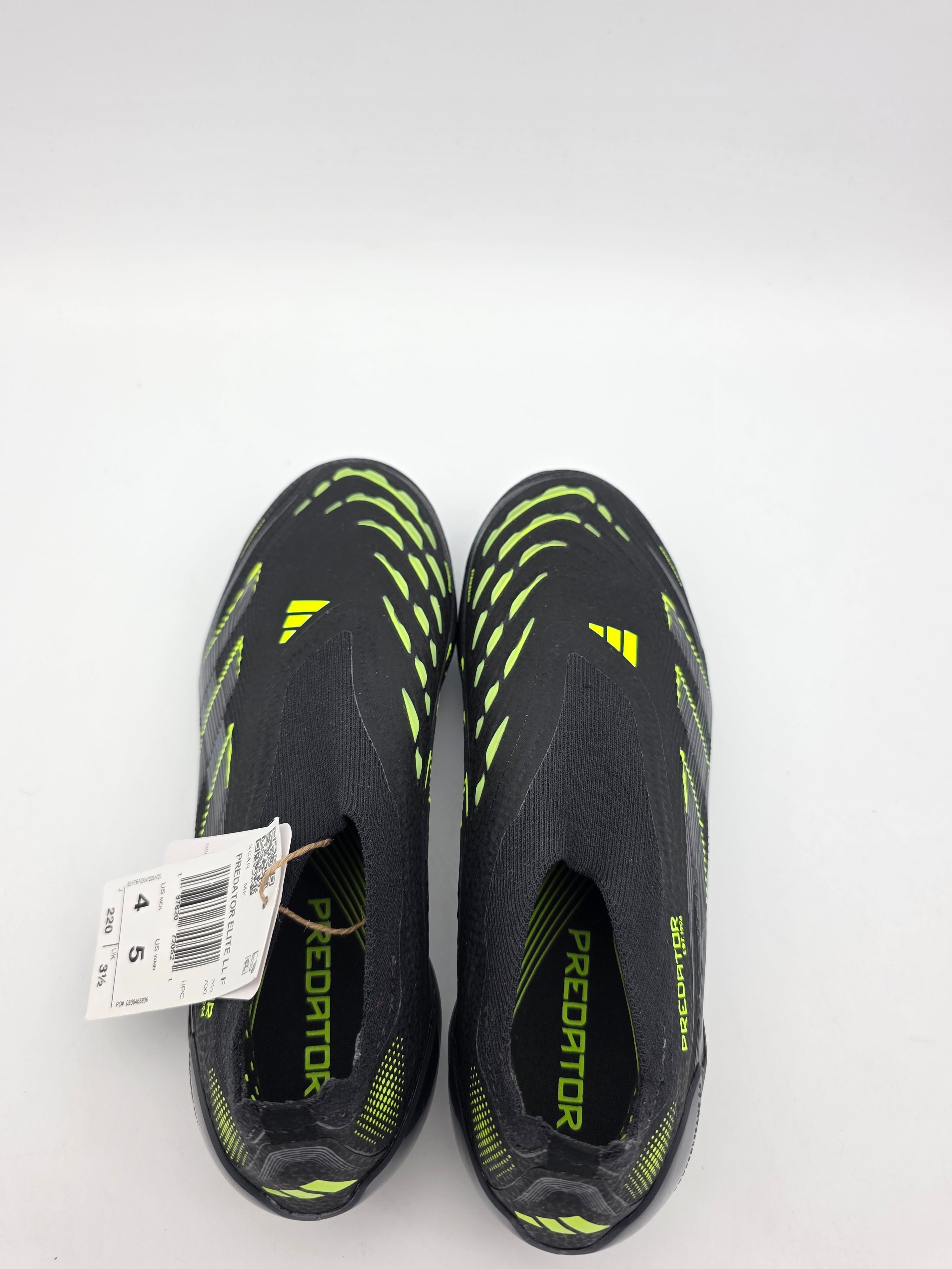 Adidas Men\'s Predator Elite FG Soccer Cleats Electric Stealth Pack Size 9.5 Adidas Predator Elite Laceless FG  main image 2