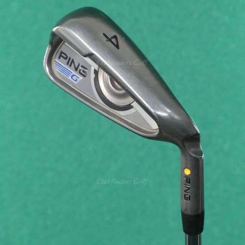 Ping G Series Yellow Dot Single 4 Iron Factory AWT 2.0 Steel Stiff *READ*