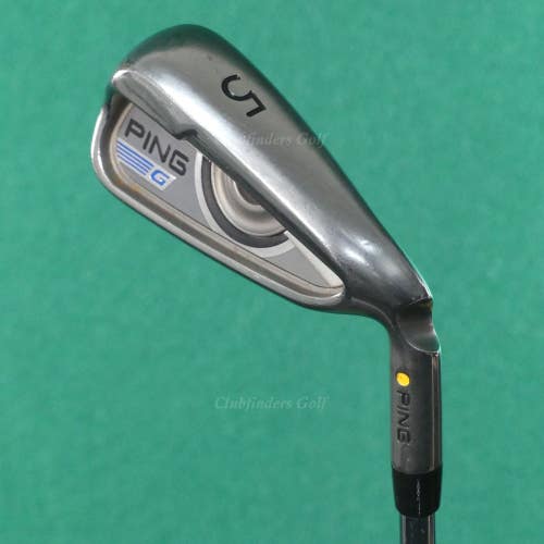 Ping G Series Yellow Dot Single 5 Iron Factory AWT 2.0 Steel Stiff