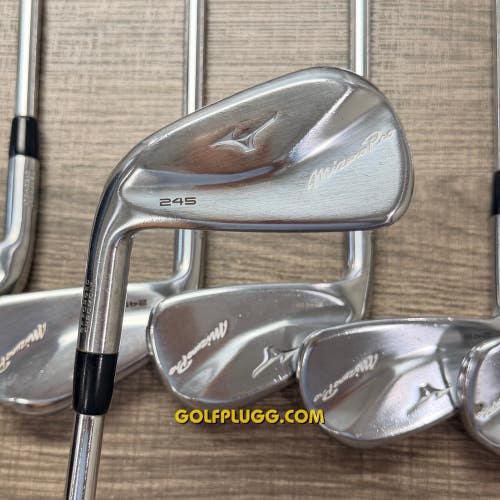 Left-Handed 2024 Mizuno Pro 245 Iron Set 5-GW / NS Pro Modus3 Steel, Stiff (215)