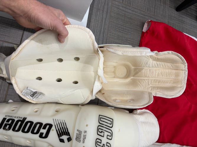 Cooper Armour shin pads 80s