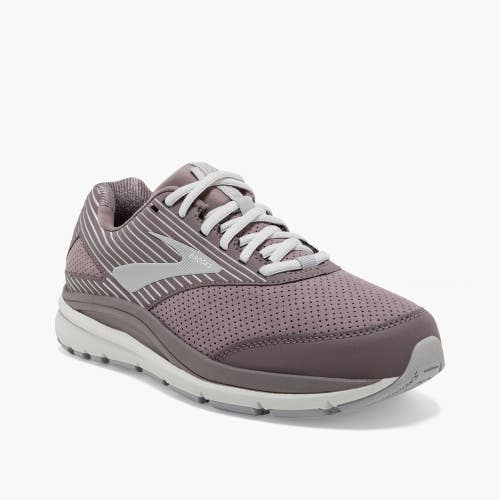 Brooks Addiction Walker 120308-1B-094 Womens 8.5 Gray Suede Running Shoes DDK891