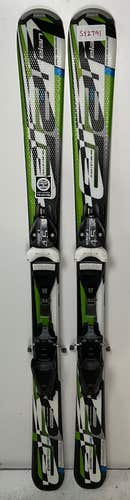 Kid's Elan 120cm All Mountain EXAR Pro Skis With Elan EL 4.5 Bindings (Used) (SY2791)