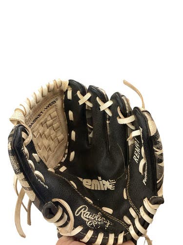 Used Rawlings REMIX BB/SB Glove T-ball Black And White 9" 11760-S000089739