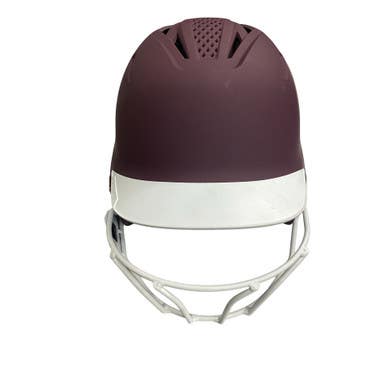 Used Evoshield HELMET W/MASK Batting Helmet w/Mask Maroon XS 11760-S000089715