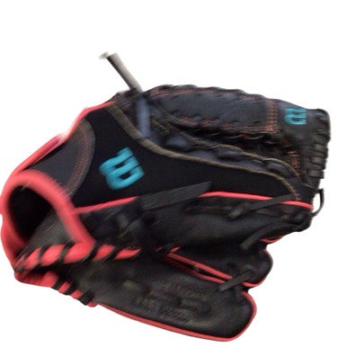 Used Wilson FLASH BB/SB Glove RH Throw Black 12" 11760-S000089710