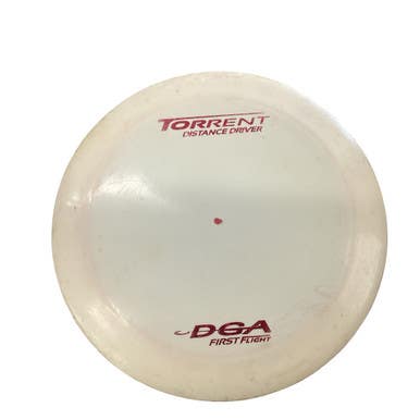 Used DGA TORRENT Disc Golf Driver White 11760-S000089683