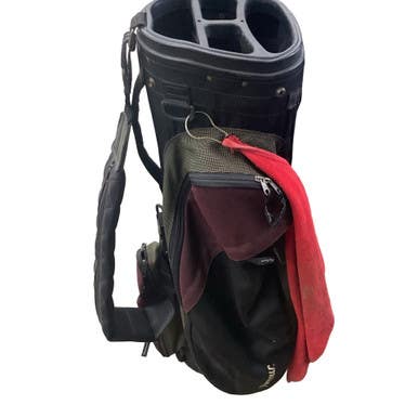 Used Tommy Armour TOMMY ARMOUR CART BAG Mens Cart Bag Black And Wine Red 11760-S000089652