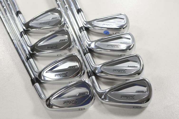 Titleist T350 2023 5-PW,48*,53* Iron Set Stiff Flex RH KBS Tour Steel  # 213357