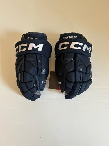 New 14” CCM HG12 Pro Stock Hockey Gloves - Navy