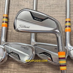 +1/2” Titleist T200 2021 Iron Set 4-PW / Dynamic Gold X100, X Stiff (208)