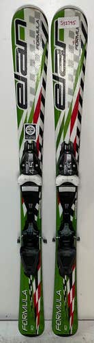 Kid's Elan 110cm All Mountain Formula Skis With Elan EL 4.5 Bindings (Used) (SY2795)