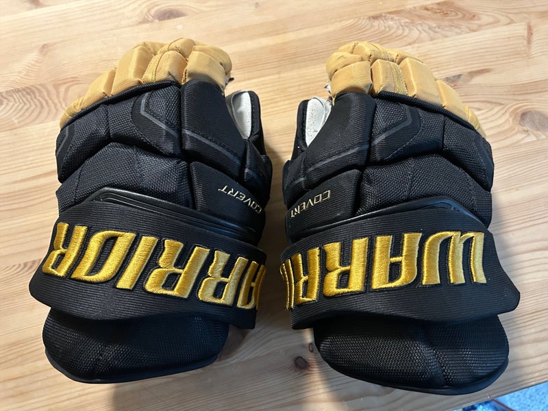 Vegas Golden Knights Warrior Covert QRE Pro Gloves 14" Pro Stock (Used)