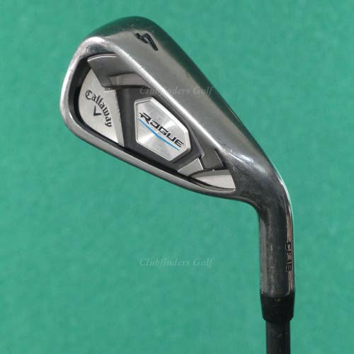 Callaway Rogue X CF18 Single 4 Iron Aldila Synergy 60IR-R Graphite Regular