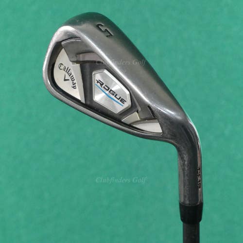 Callaway Rogue X CF18 Single 5 Iron Aldila Synergy 60IR-R Graphite Regular