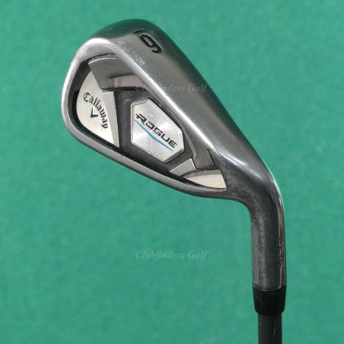 Callaway Rogue X CF18 Single 6 Iron Aldila Synergy 60IR-R Graphite Regular